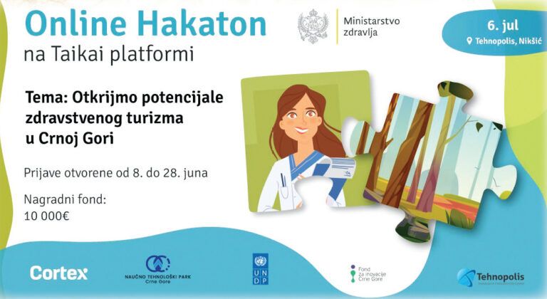 13. jun – Hakaton u cilju promocije zdravstvenog turizma u Crnoj Gori